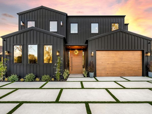 Modern house facade. Two Plus Four Finance Solutions - Melbourne mortgage brokers, home loans