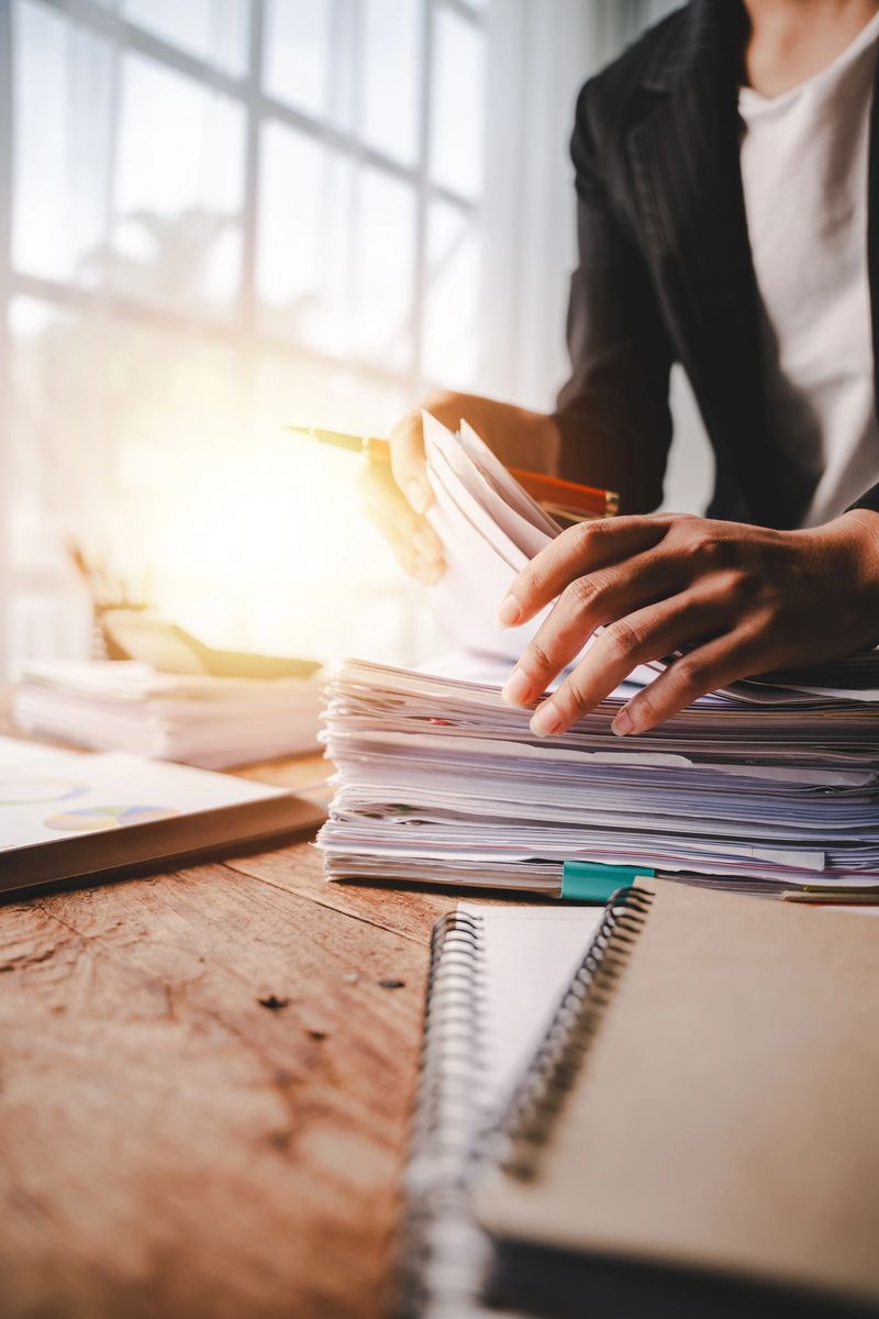 Employees who work with documents, search for documents, do income and expense accounting, tax returns, and other heavy workloads.