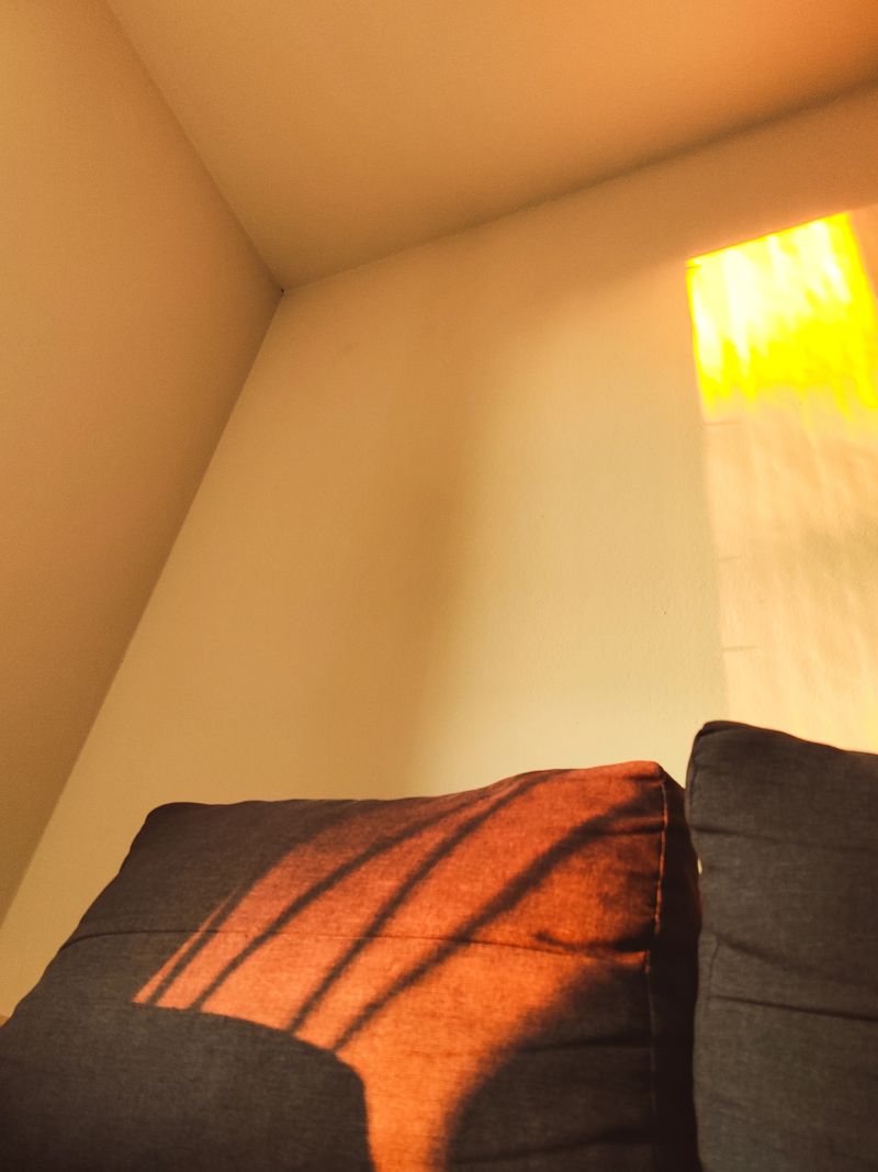 A cozy afternoon with a beautiful sunset