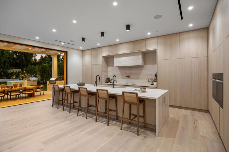 Elegant custom cabinetry in a modern kitchen setting