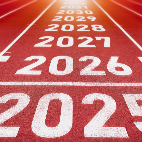 Track start line with 2025 in the past and 2026 and beyond going forward