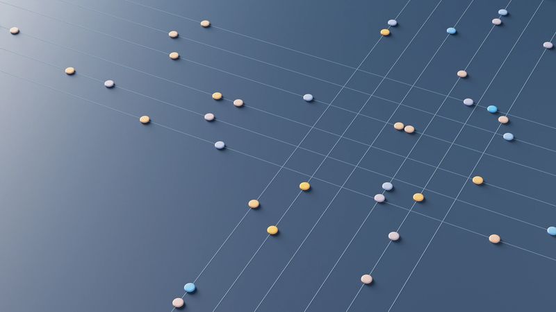 3d rendered image, perfectly usable for a wide range of topics related to business strategy or data analytics.