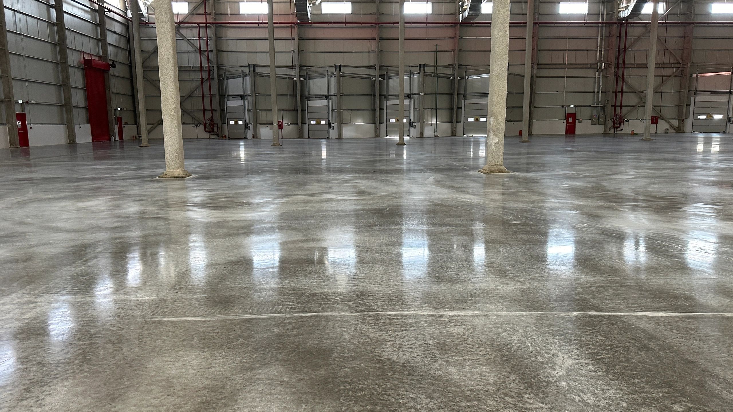 Professional epoxy flooring installation