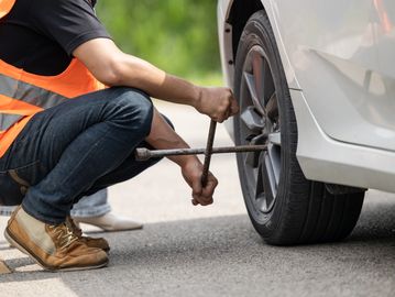 Tire change Service Roadside
