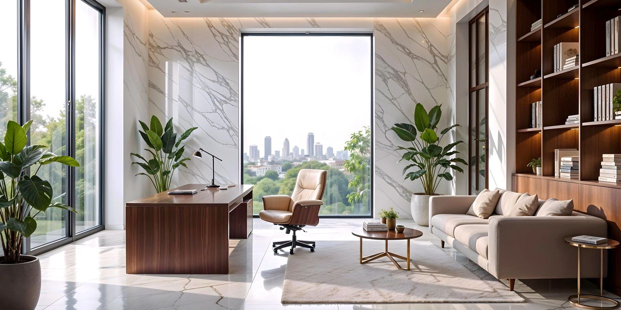 Clean office space
