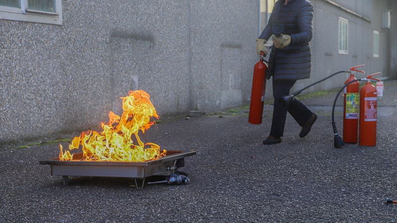 firefighting course - safety at work