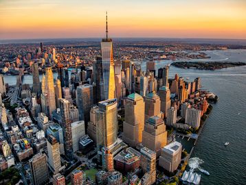 New york city skyline