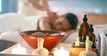 Your 60-Minute Thai Massage Includes: ✨ Hot Stones • Cupping • Aromatherapy • CBD • Extended Hot Oil