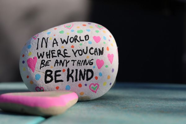 A tangible reminder to be kind