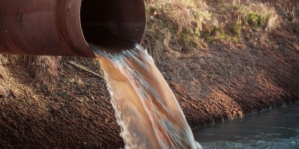 Water main drain
