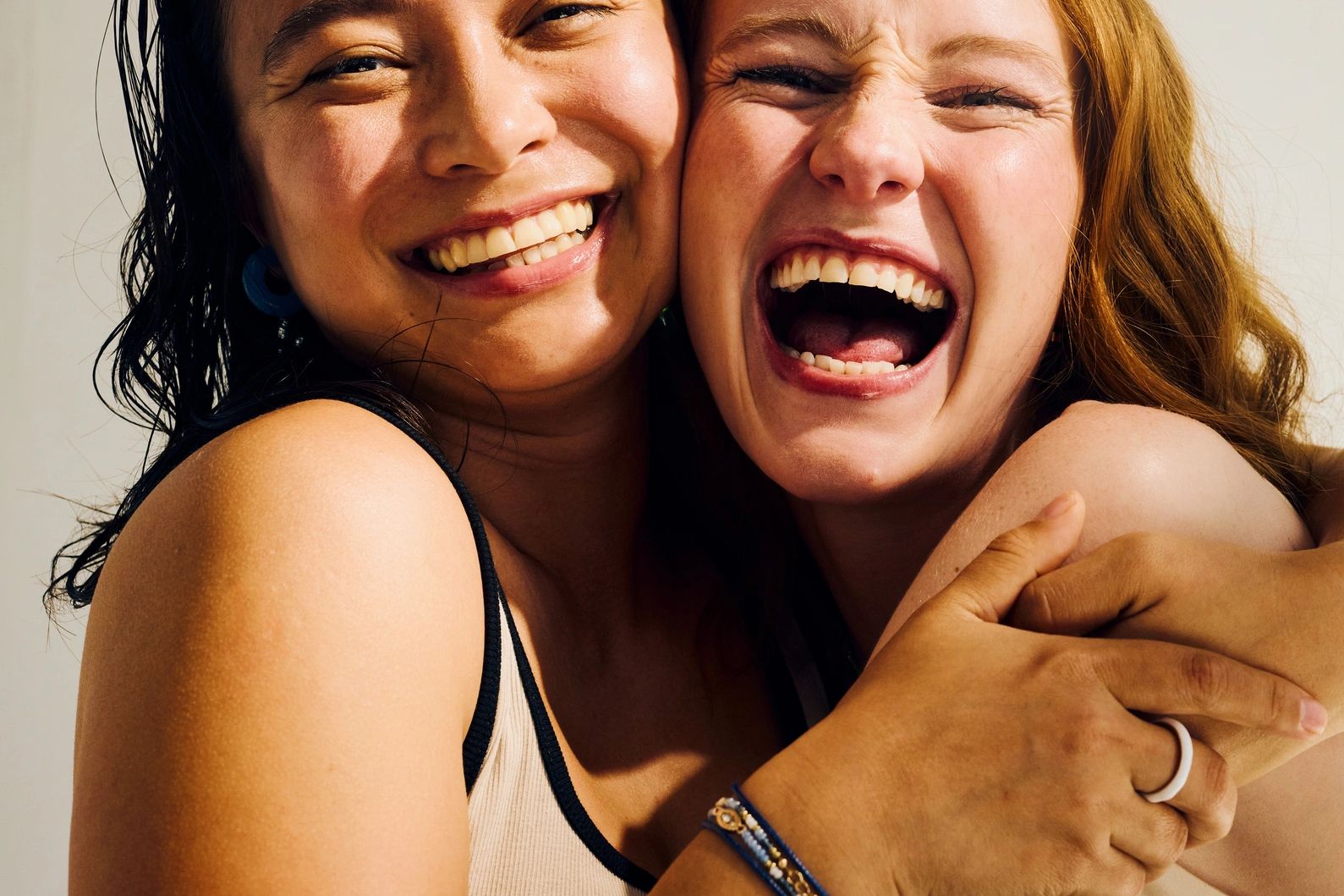 Close-up of a bright, confident smile