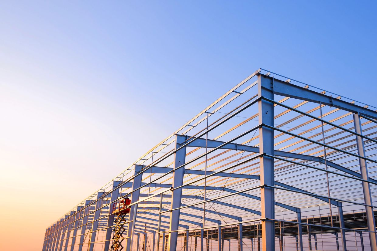 pre-engineered metal building installation