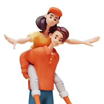 Couple achieving harmony, relationship healing and emotional closeness through counselling sessions