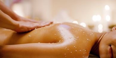 Body Scrub treatment at Aura Thai Spa in Las Vegas for smooth and refreshed skin.

