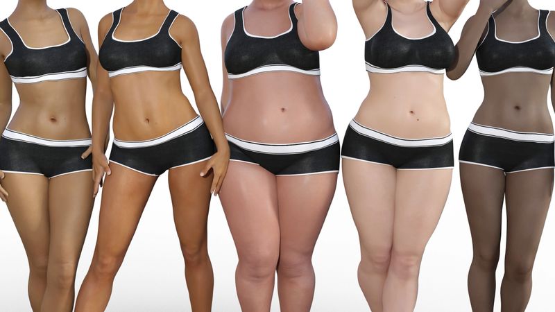 Diversity in Race and Body Type as a Modern Concept