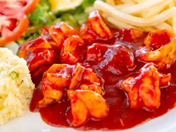 Camarones a la diabla - bomb birria