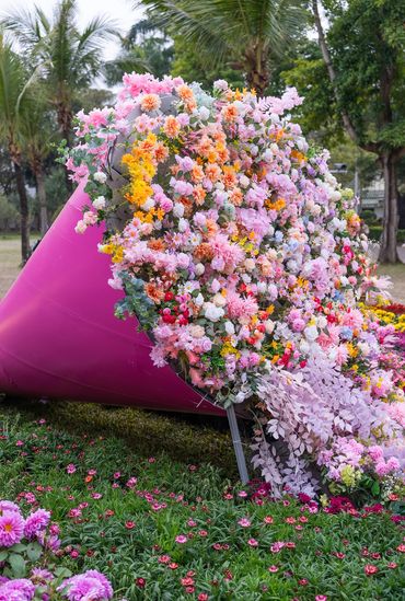 Floral backdrops custom event decorating in Jupiter and Palm Beach County