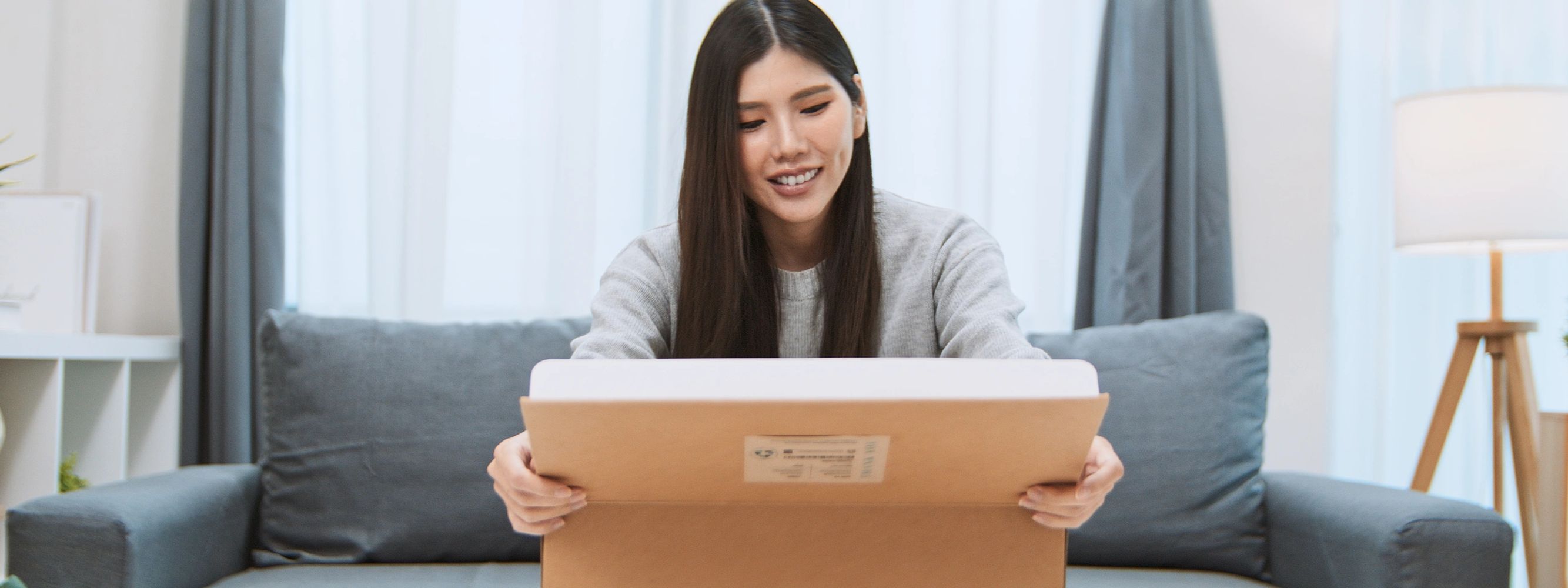 package shipped from Singapore. International personal shopper and package forwarding service.