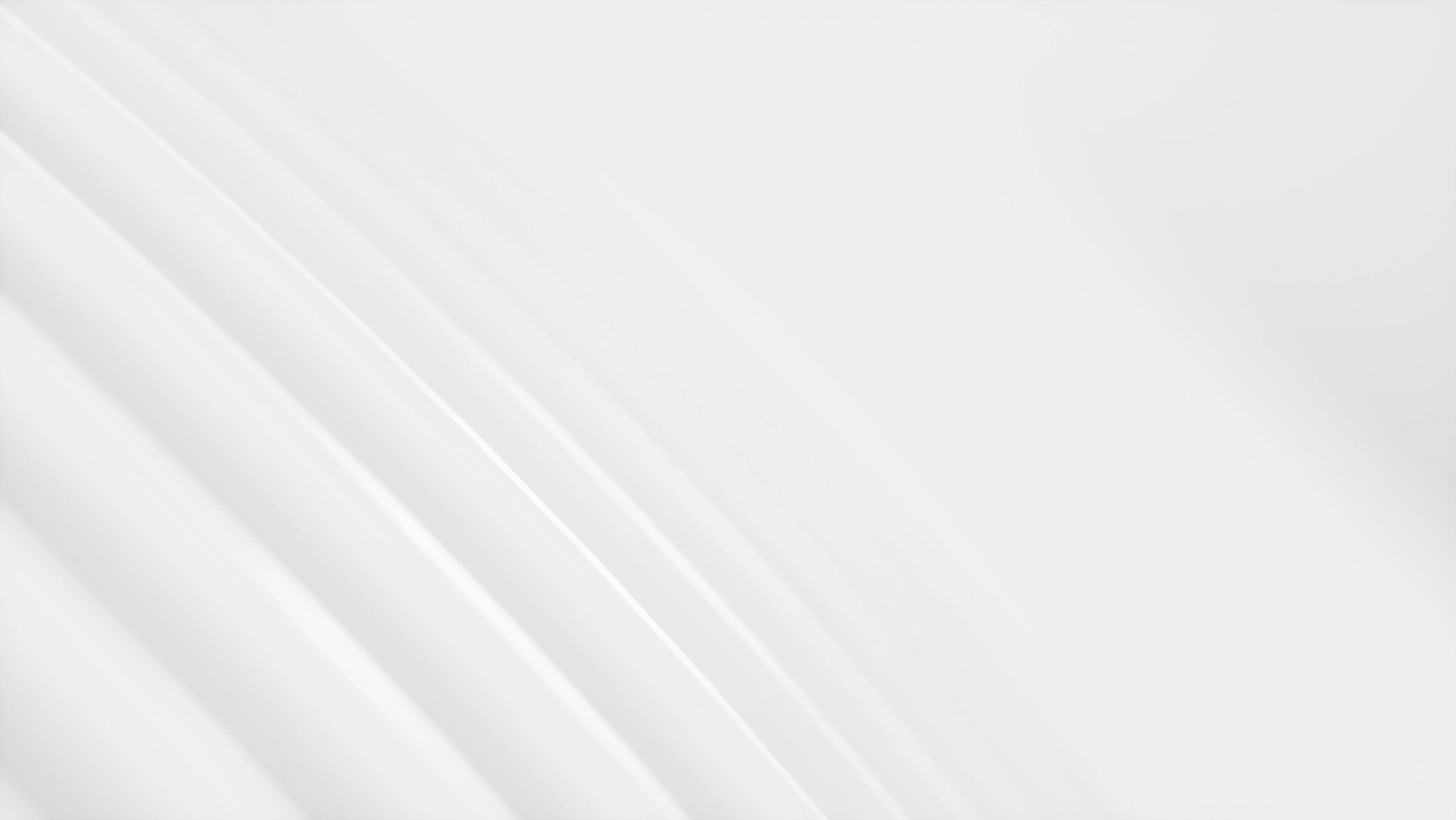 Abstract white and light gray smooth diagonal stripes background.