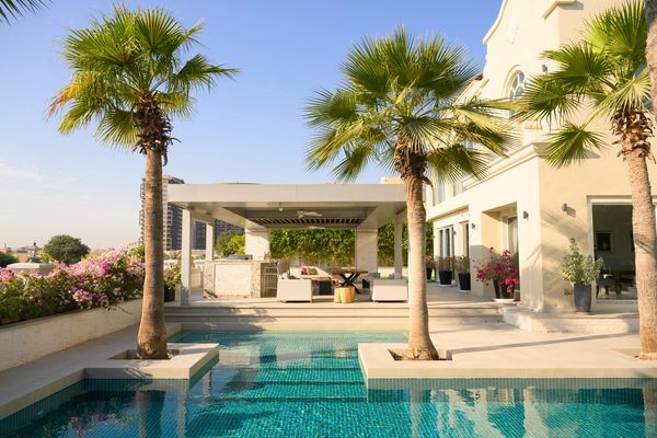 Properties built with a beautiful pool