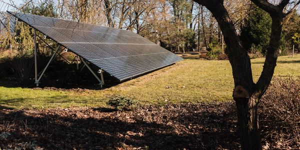 Yard mounted solar