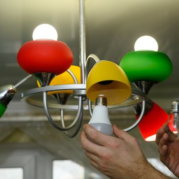 Changing out Light fixtures.