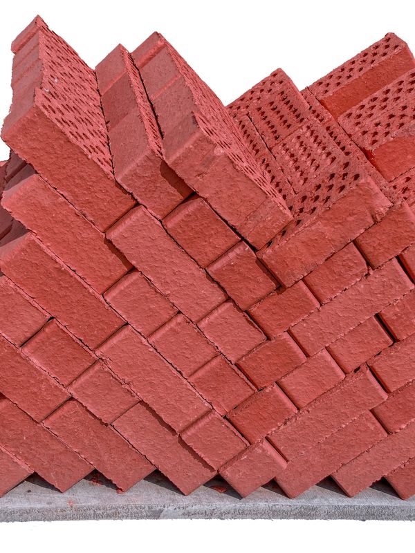 Biocemented building blocks — made with nature, not kilns. 