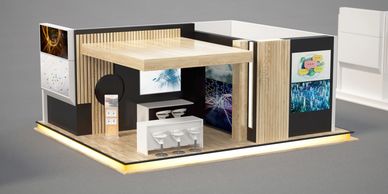 Expo stand
exhibition stand
Exhibition kiosk