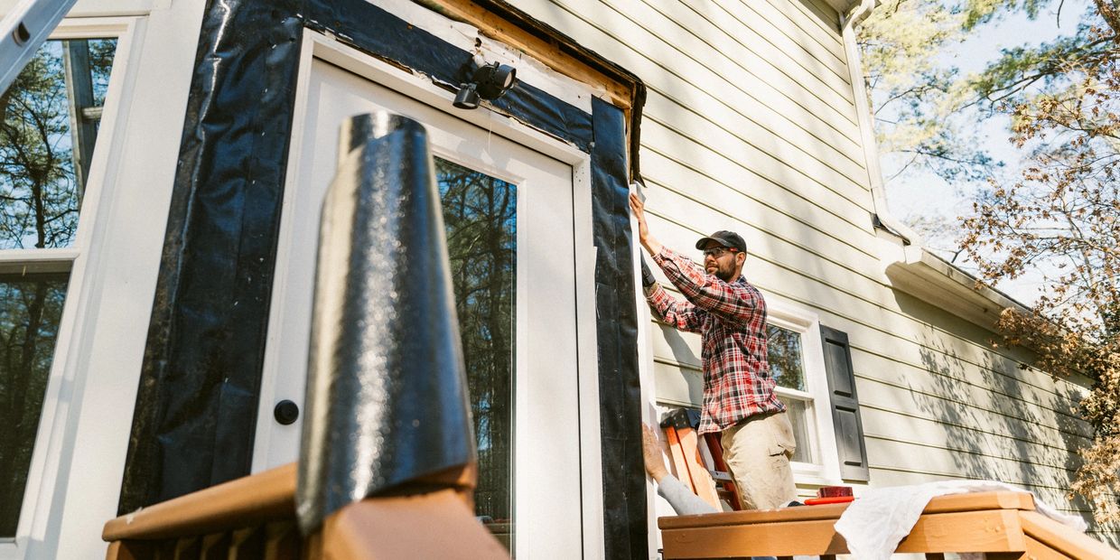 Professional siding installation on a residential house in Kearney, MO.