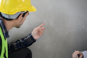 Minor cracks on walls