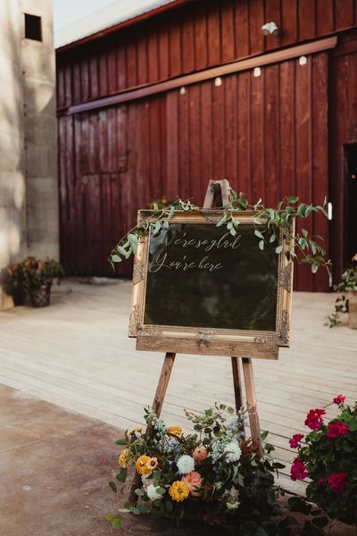 vintage chalkboard rental 