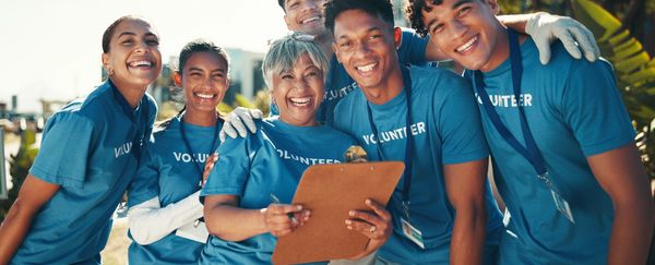 Community members united for change.