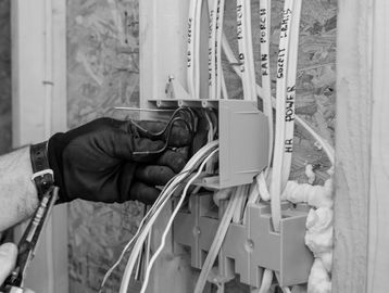 Electrician wiring box 