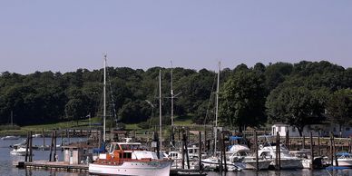 View of Harbor in Greenwich, CT – Kitchens by Frankie proudly serving the community