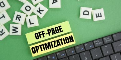 "Backlink building strategy by Vision Niche Ads for Off-Page SEO."