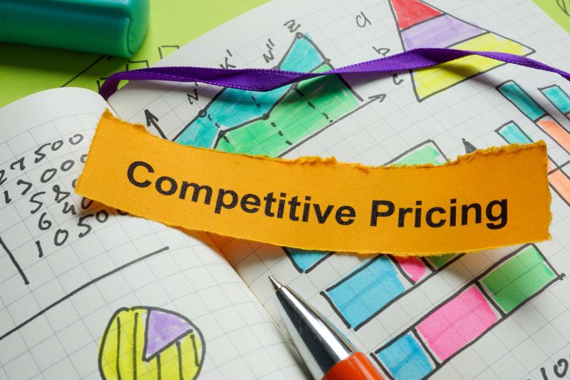 Notes about competitive pricing. Market positioning and strategic pricing decisions.