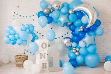 Balloon Garland for event decorating in Jupiter, FL. Palm Beach County