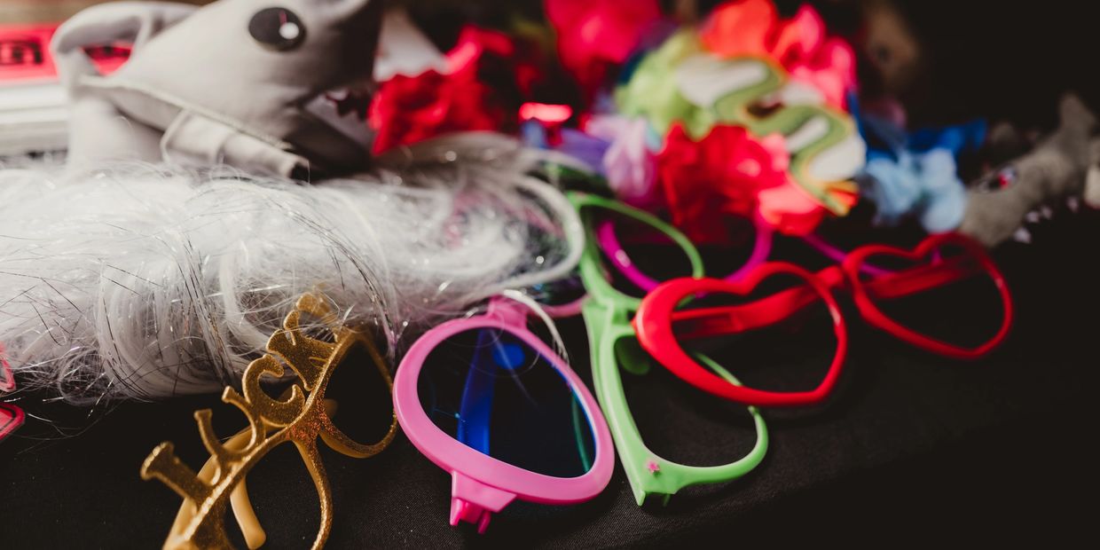 Image of photo booth props 