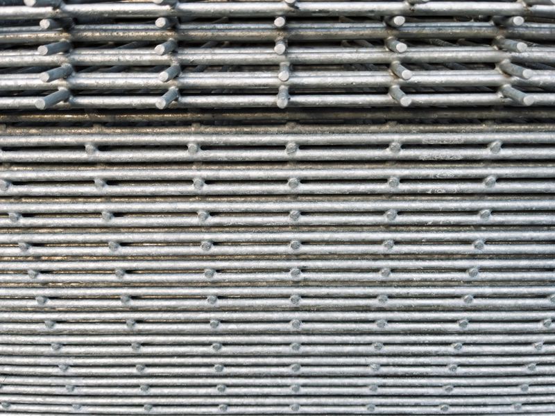 Industrial Steel Reinforcement Bars Stacked for Construction