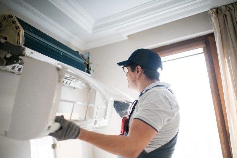 Air conditioner maintenance or repair