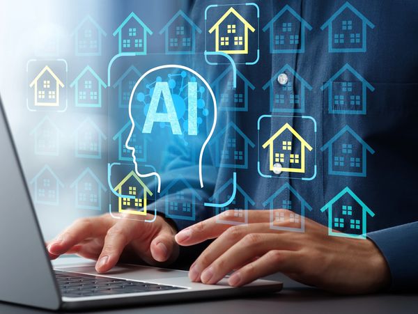 A person working in his laptop