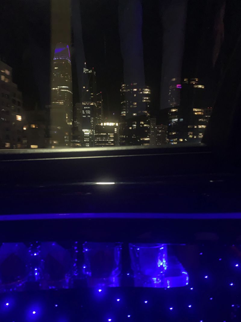Limousine Tour in San Francisco at Night