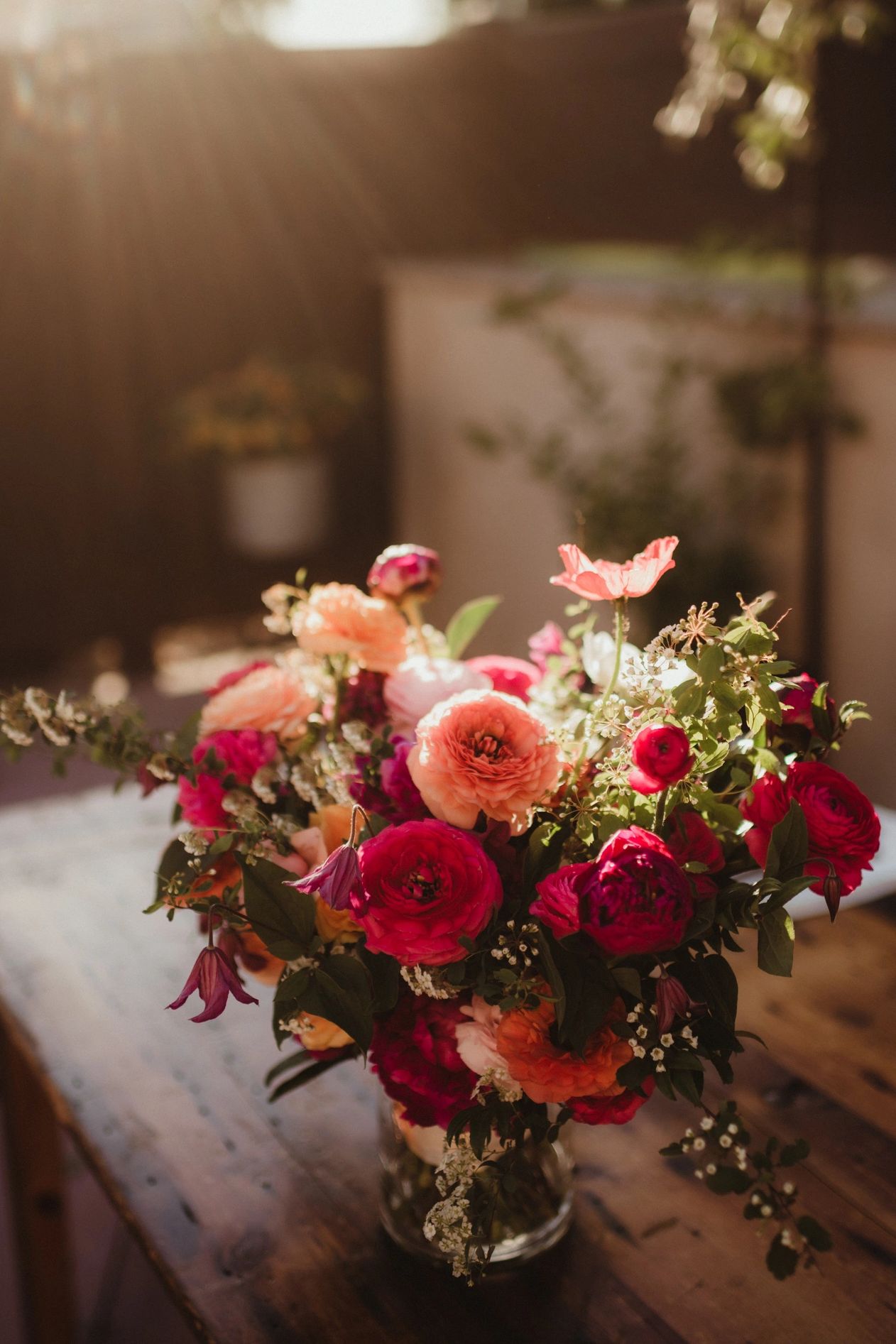 Elegant wedding car ready for your special day.