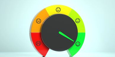 Graph of what words describe feelings.