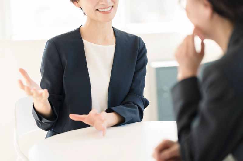 Portrait of a Japanese woman working in an office