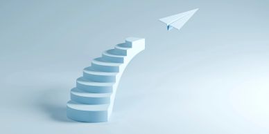 Business climb to the top