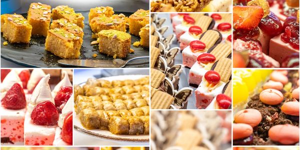 VARIOUS DESSERTS