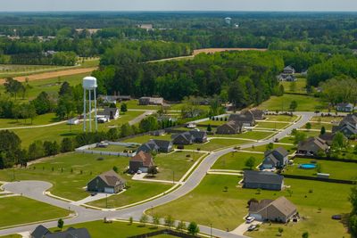 Suburban Homes & Water Tower