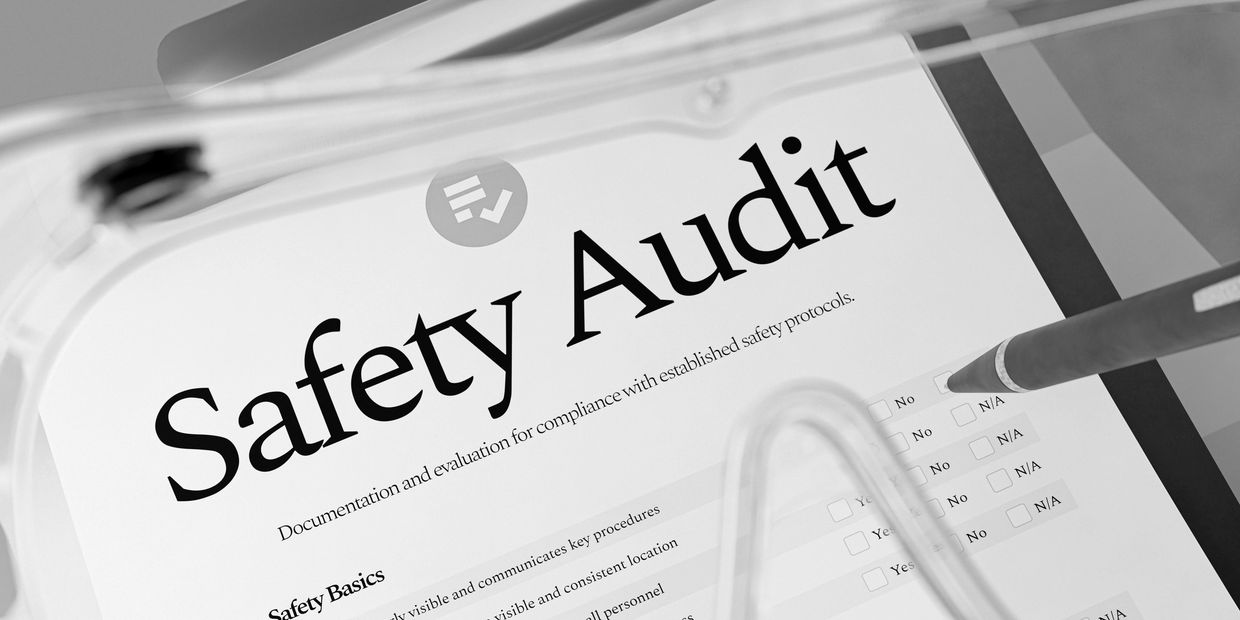 Safety audits and inspections at a Florida construction site to identify hazards and improve safety.