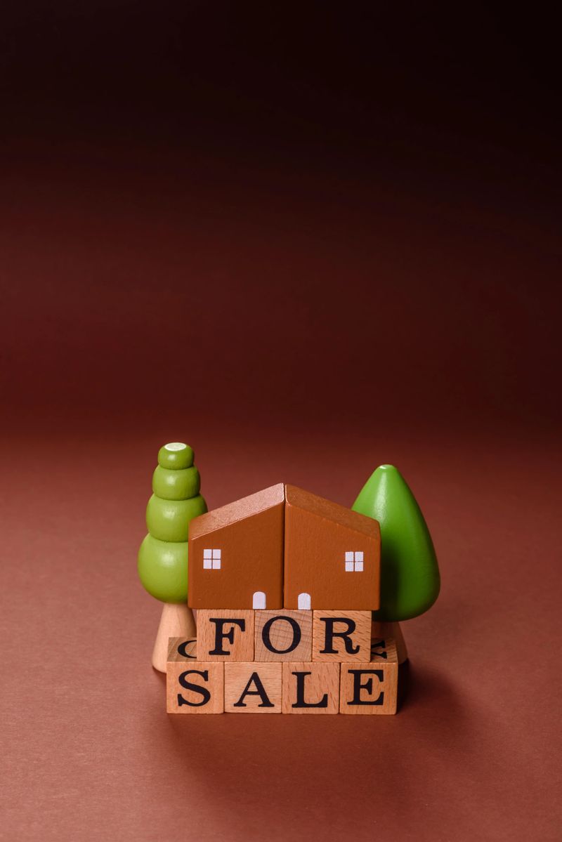 House, real estate or property for sale, purchase or sale of apartments for mortgage according to the financial contract